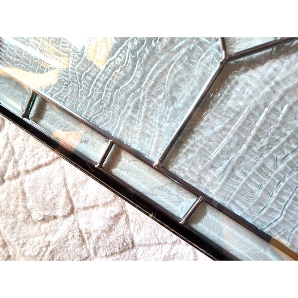 Stained Glass Window Panel Heavy and Well-made Good quality - Picture 3 of 8